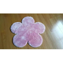 home decor light pink sheepskin lamb fur rug